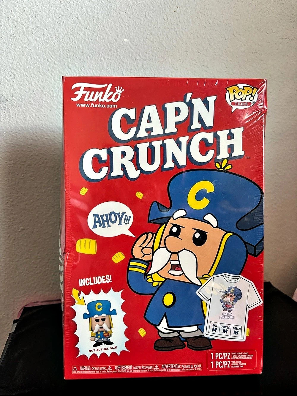 Funko Captain Crunch Pop! figure Red & Blue Sealed Box